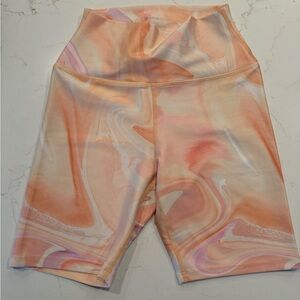 Carbon38 Swirl Print Bike Shorts